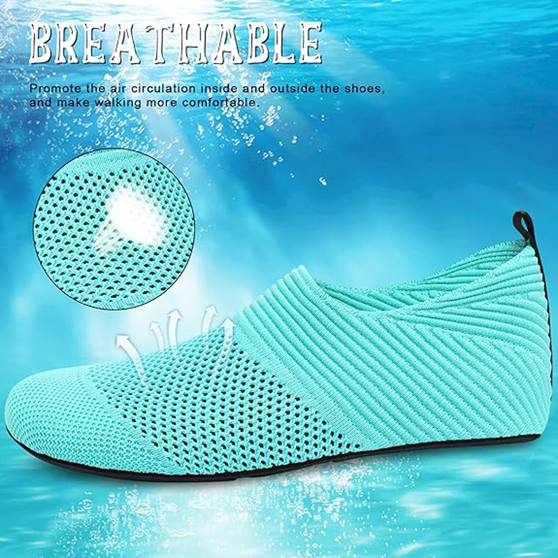 Chaussures aquatiques pieds nus pour hommes, chaussettes aquatiques à séchage rapide pour la plage, la natation, le surf, les sports nautiques