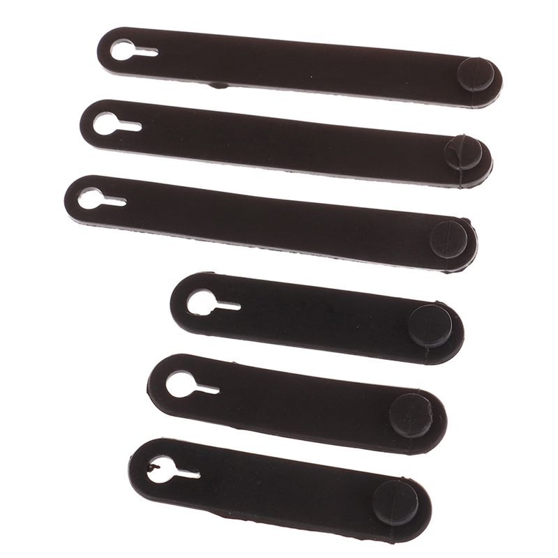 10pcs Motorcycle Rubber Bands For Frame Securing Cable Ties Wiring Harness Cables Accessories for Motobike