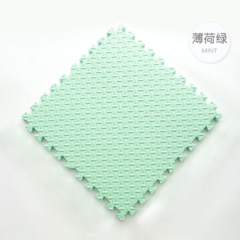 10 stuks eva-schuim baby speelmat gestikt kruipkleed kind ontwikkelingsmat gemonteerd massief tapijt puzzelmat baby gym speelgoed: Qc0084-5