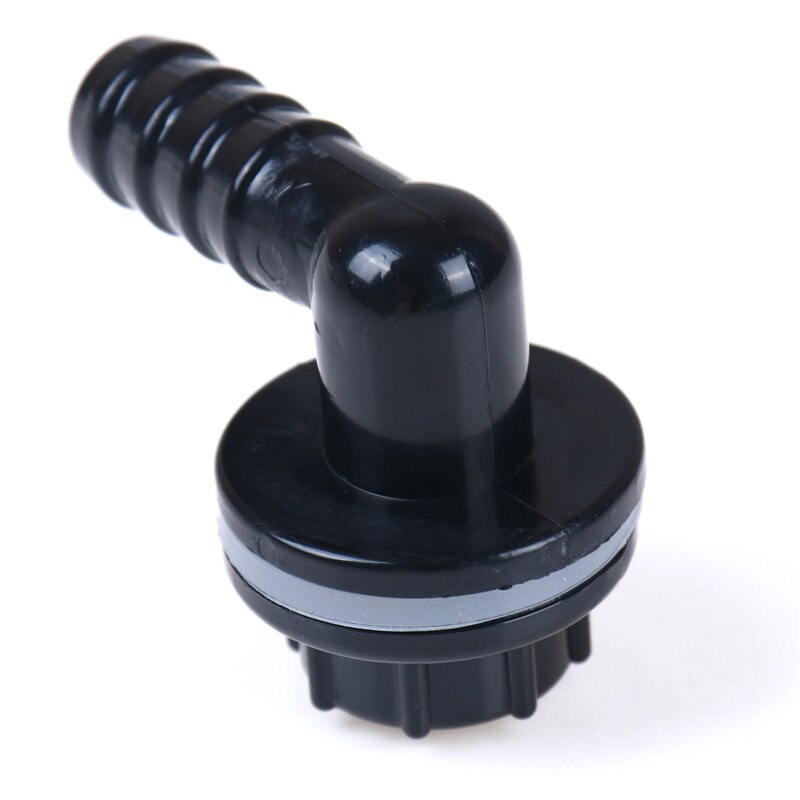 High Efficient Drain Joint Tube Fittings 3/8" To 14mm Fish Water Tank Mini 90 Degree Elbow Drainage Connectors