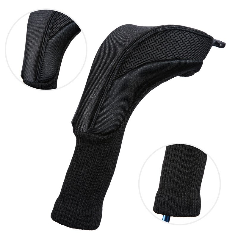 3 stks/set Golf Hoofd Covers Driver 1/3/5 Fairway Woods Headcovers Lange Nek Hoofd Covers Voor Golf clubs Accessoires