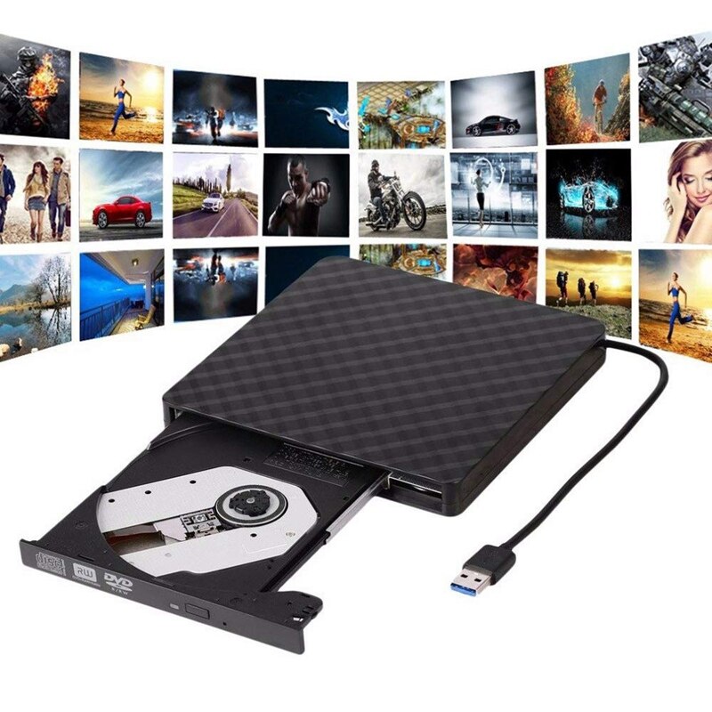 Extern usb bluray-enhet bluray bd cd dvd-spelare 3d usb 3.0 typ-c-brännare för bärbar dator stationär mac os windows  xp 7 8 10