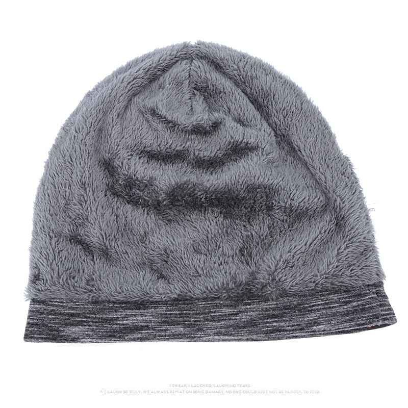 Women And Men ROCK Cloth Mark Hat Plus Cashmere Winter Hat For Women Warm Beanie 7 Colors Sports Ski Winter Caps
