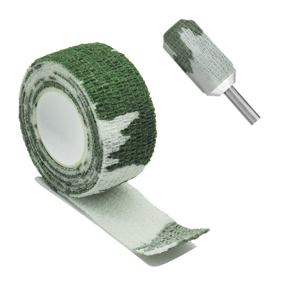 Cinta elástica de camuflaje para la nieve, Protector deportivo autoadhesivo, Protector de rodilla, vendaje atlético para dedo