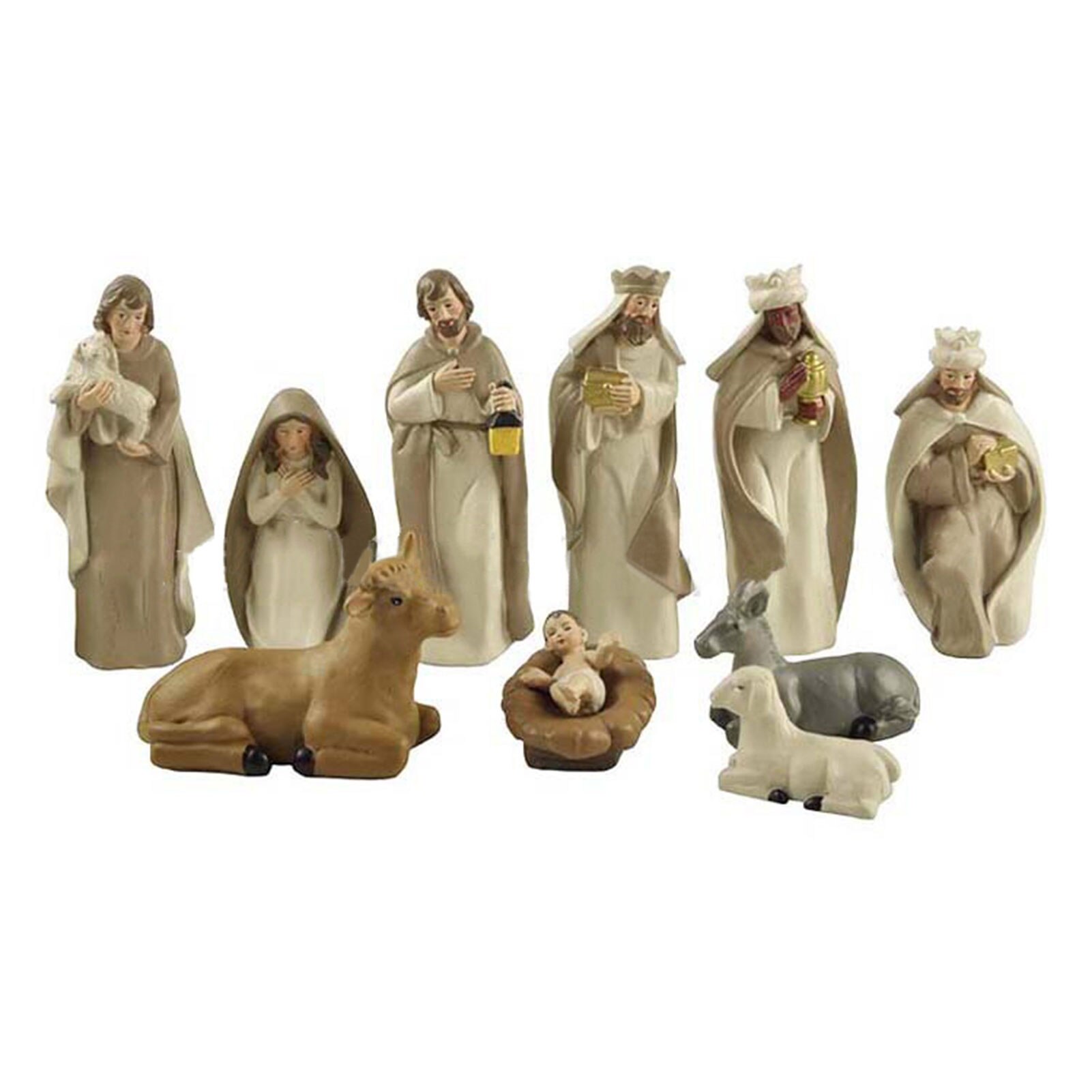 Christus Geboorte Van Jezus Ornament Kerststal Ambachten Hars Kerst Kribbe Decoratie Katholieke Miniaturen Beeldjes: Default Title