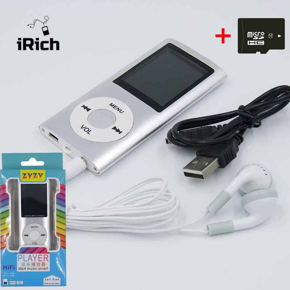 Slim 4th gen mp4 player 5 Colors to choose Music playing time 30Hours Fm radio video player MP4 for kids children nice pack