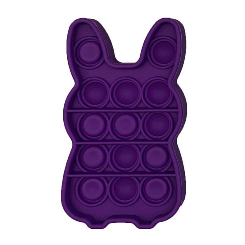 Nowe Push Bubble Fidget zabawki antystresowe dla dorosłych dzieci jednorożec królik Pop Fidget zabawka sensoryczna autyzm specjalne potrzeby Stress Reliever: 2