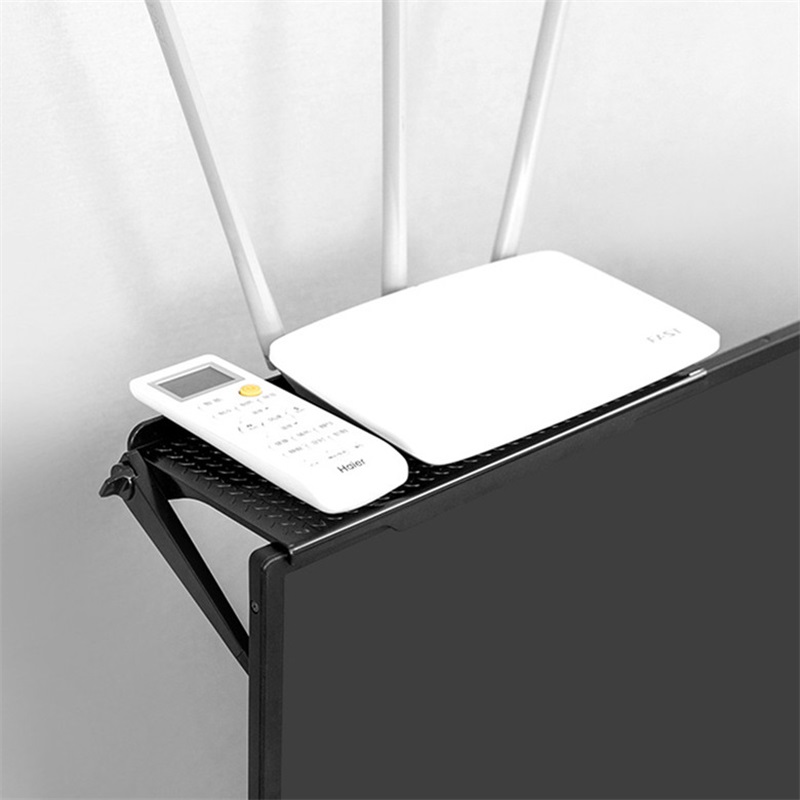 Rack TV Monitor box Organizer Scherm Top Opslag Plankhouder Praktische thuisopslag Computer Kantoor Multifunctionele organizer