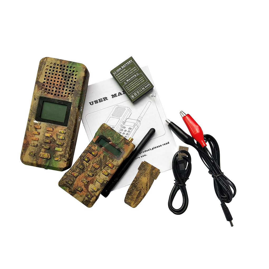 BIRDKING Outdoor Bird Caller MP3 Player Farm Bird Sound Decoy Electronic Birdsong Device with Remote Control