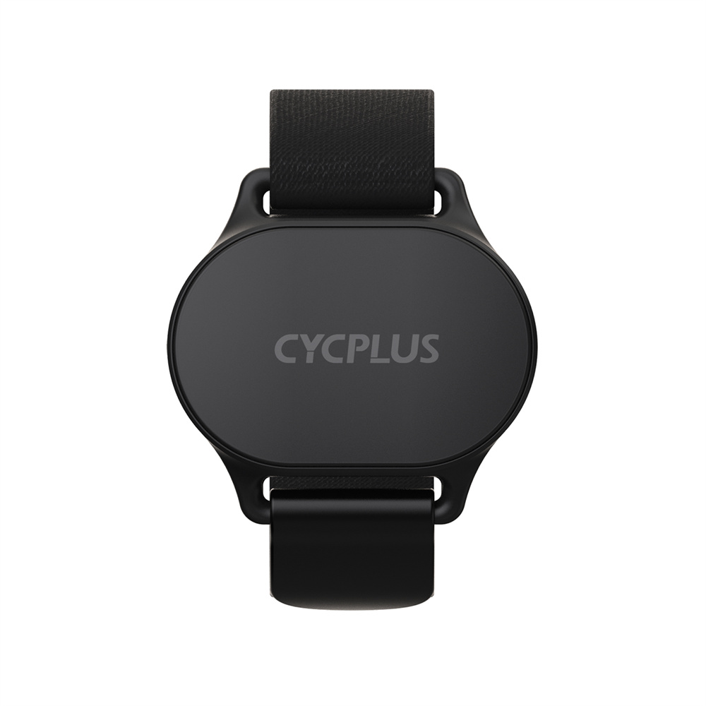 Cycplus  h1 pulsmåler bluetooth ant+ trådløs pulssensor armbånd håndrem ipx 6 bælte til wahoo zwift cykling