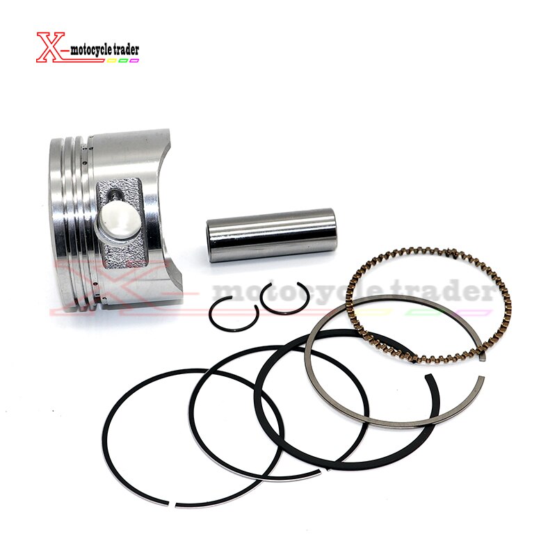 LONCIN 125 CC Engine parts 125CC 52.4MM PISTON KIT RING 13MM PIN DIRT PIT BIKE motocycle