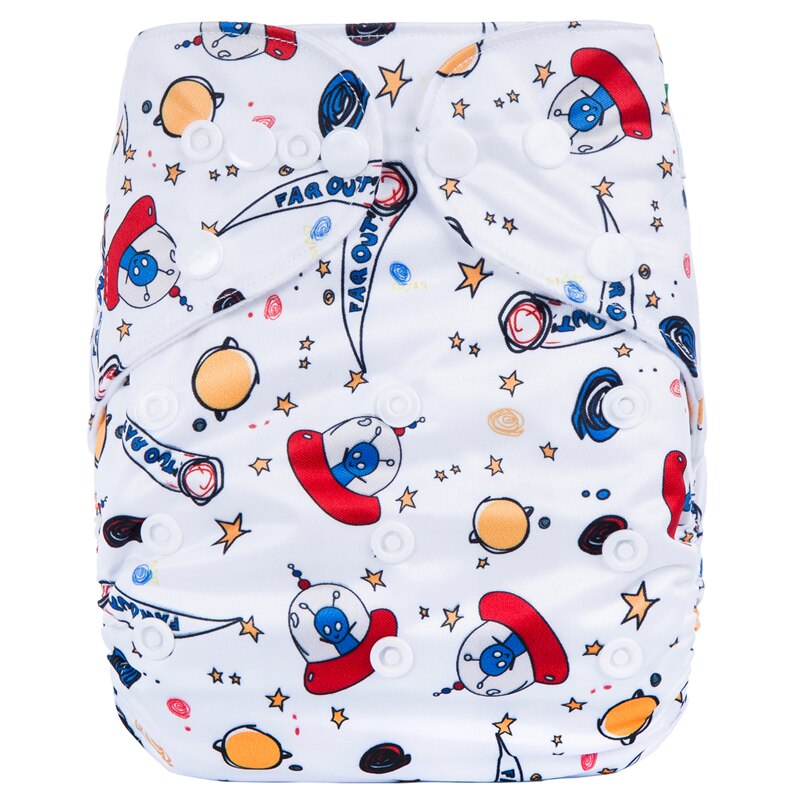 Washable Eco-Friendly Cloth Diaper Adjustable Nappy Reusable Cloth Diapers Fit 0-2years 3-15kg baby