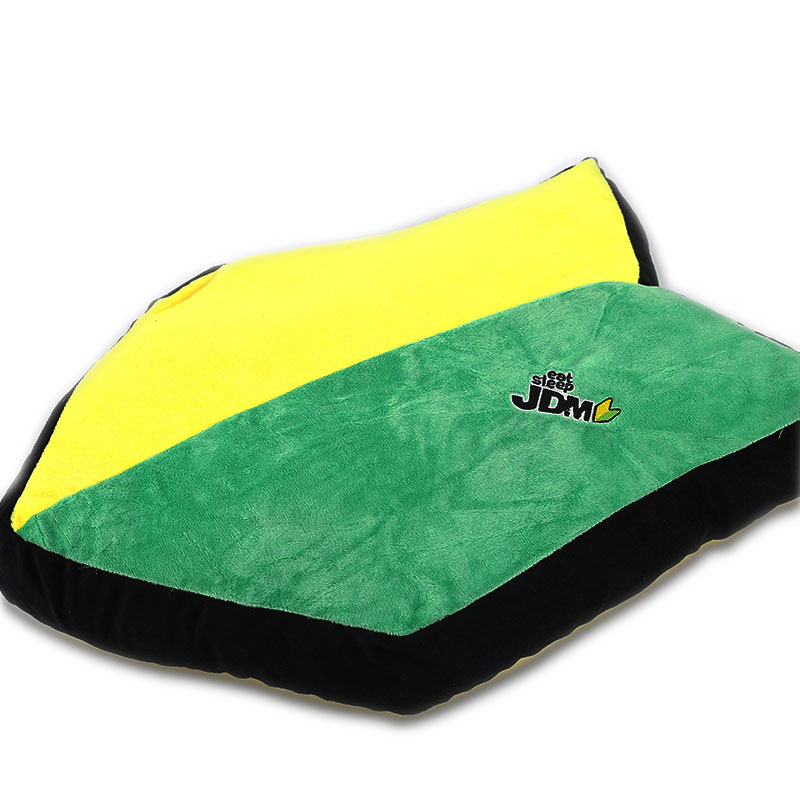 JDM-oreiller en peluche, Turbo Wankel de coussin rotatif, jouet pour décoration, dossier, housse de siège hellaflish, Support d'oreiller pour le cou