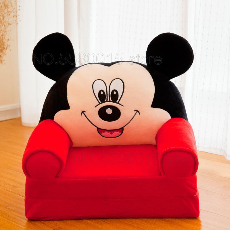 Silla Mona niños sofá taburete plegable de dibujos animados para niños sofá taburete de bebé se puede lavar silla lavable para niños: 2