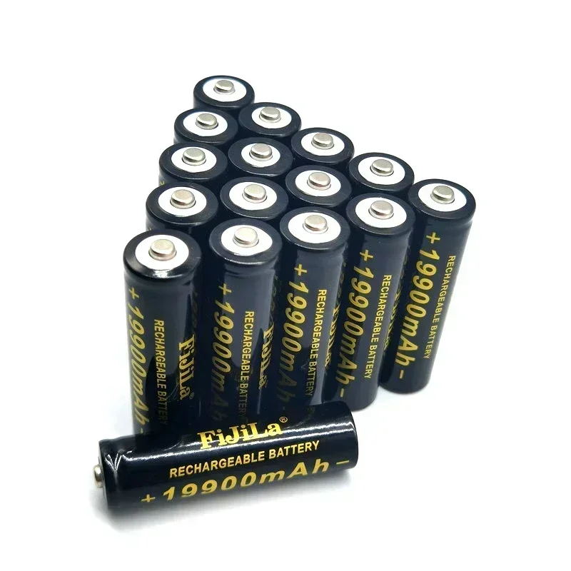 100% 18650 Lithium Batteries Flashlight 18650 Rechargeable-Battery 3.7V 19900 Mah for Flashlight +201 charger