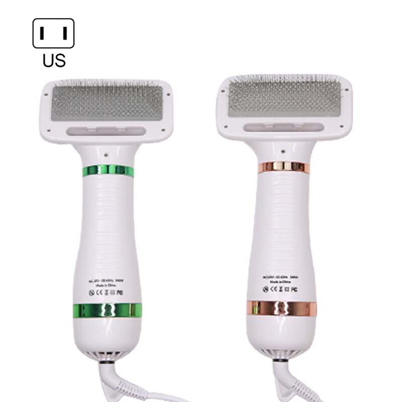 Brosse sèche-cheveux pour animaux de compagnie, peigne pour chien, chiot, chat, toilettage, Air , soins, nettoyage: 1pcs US