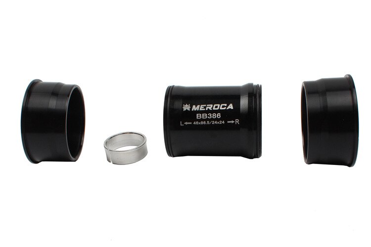 MEROCA BB386 EVO PF30-Juego de bielas, 24mm, soporte inferior de bicicleta