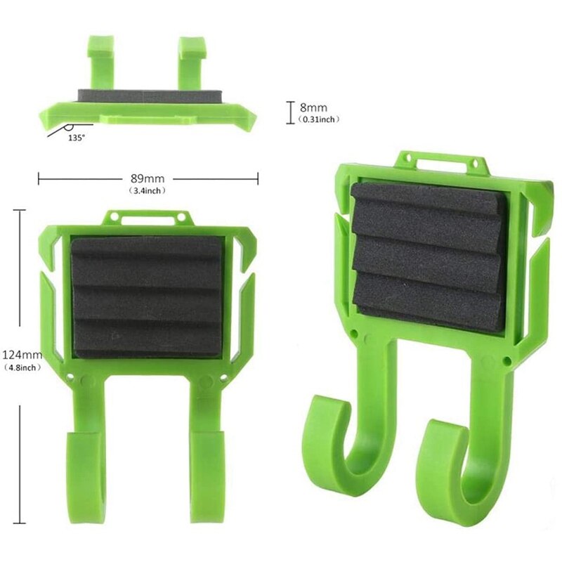 Fishing Storage Rack Belt Clip Fly Fishing Rod Holder Belt-Mounted Fishing Accessory