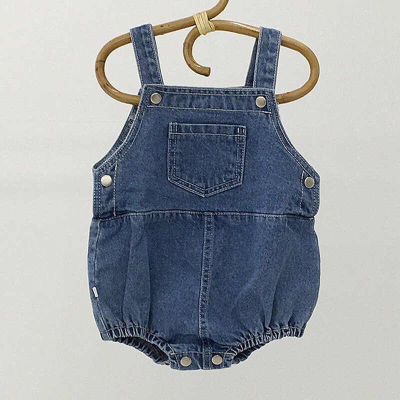 Milancel bebê roupas infantis meninas bodysuits sem mangas meninos macacões bolso do bebê uma peça: 3-6M