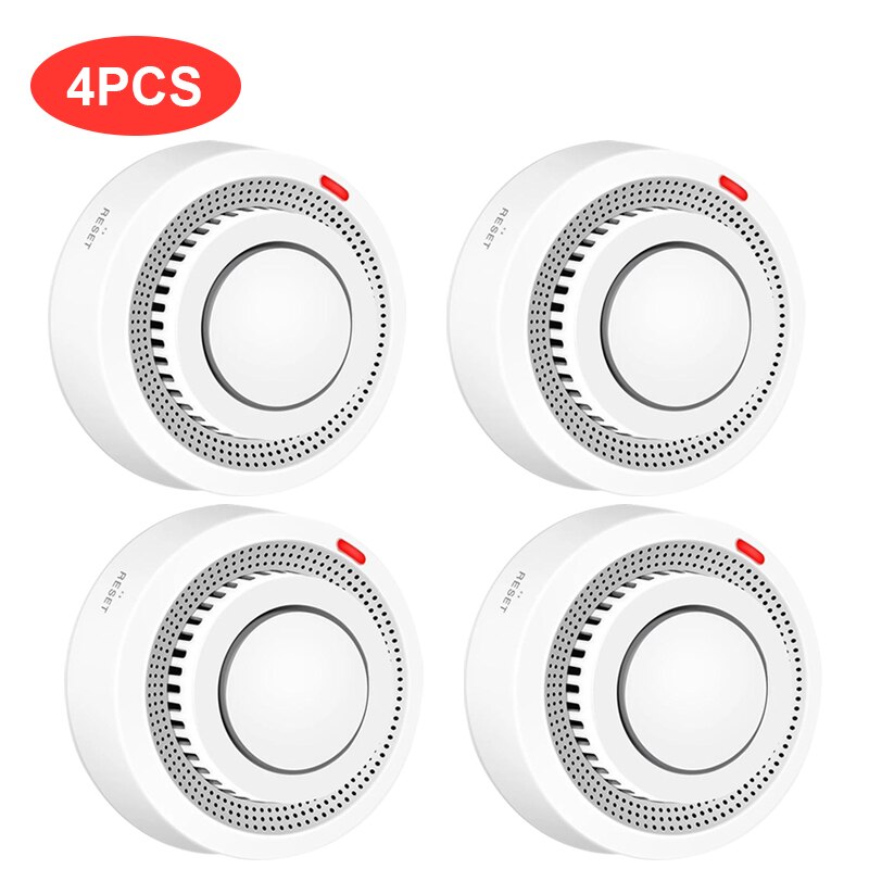 Tuya Smart Zigbee Smoke Detector Smart Fire Fire Protection Smart Home Security Alarm Work With Tuya Zigbee Hub