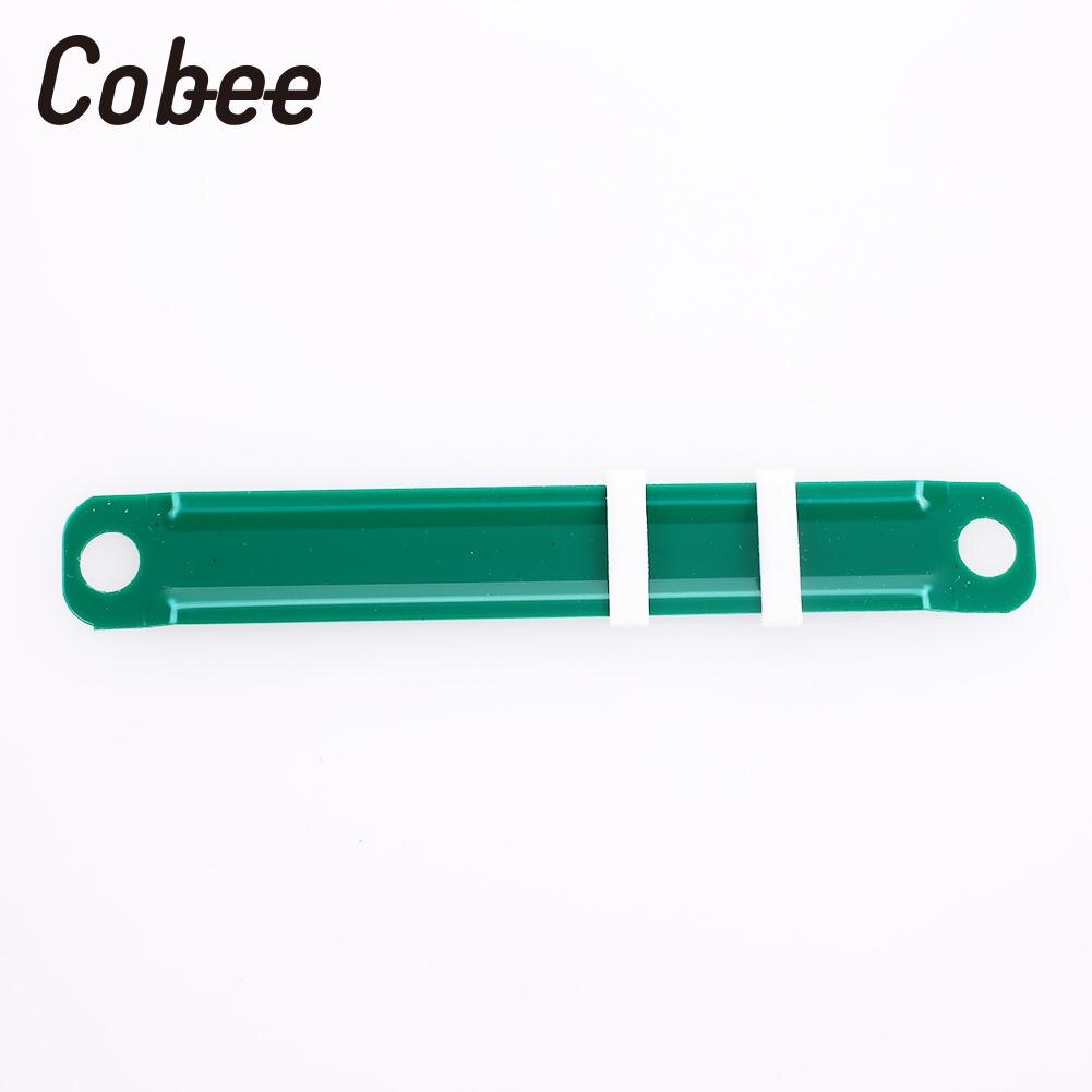 Two-Piece Paper Fastener 2 Holes Plastic Binding Two-Piece Student Document Paper Fasteners Mini 50pcs/Set