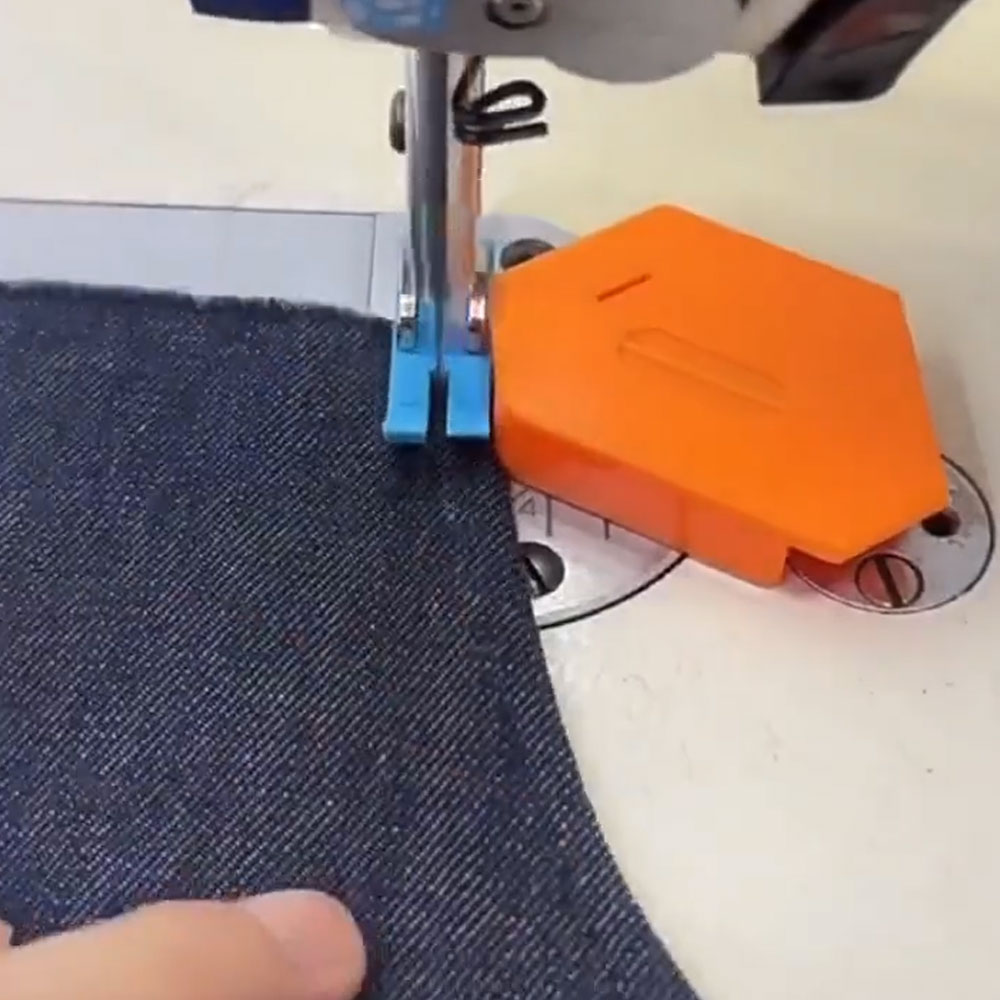 3pc sying magnetisk sømguide multifunksjonell linjal fals universell polygonal antikrøllposisjoner symaskintilbehør