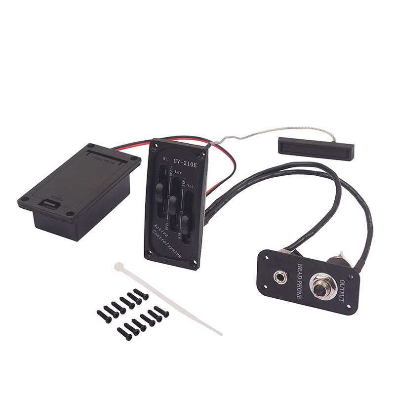 Electric Violin Pickup Adjustable Tone Volume Control Accessories for Musical Instrument SEC88