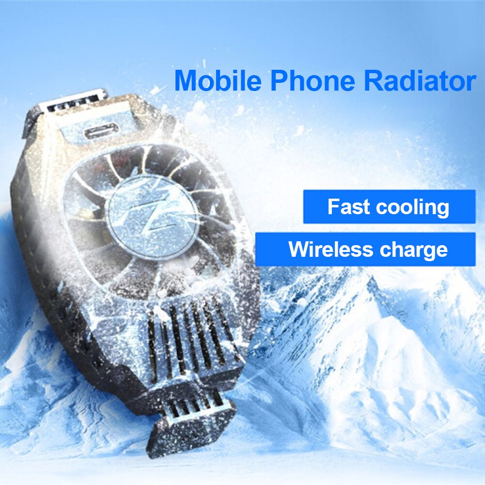 USB C Mobile Phone Cooling Fan Radiator for Smart Phone Gamepad Portable Universal Cooler System Gaming Heat Sink