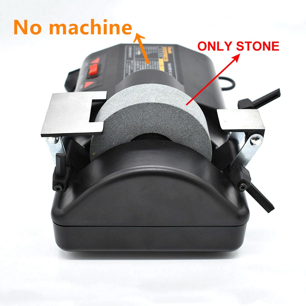 Electric Sharpener Stone Grinding Wheel 5-inch for 120W 220V Water-cooled Low-speed Sharpener Knife Grinder Two Sharpening Holde