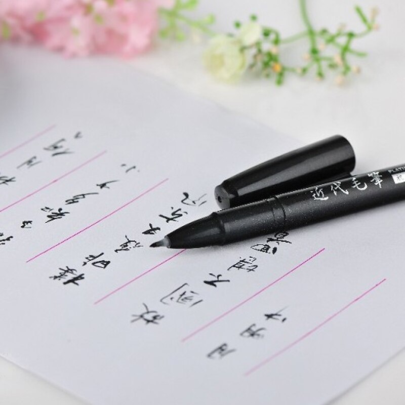 brush pen 10 pieces a set writing brush JAPAN Platinum CF36 brushes for writing and painting Art pen