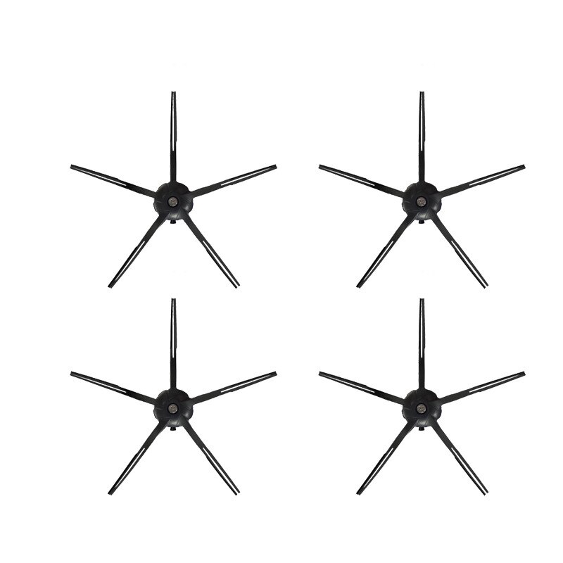 Pièces lavables pour aspirateur robot Xiaomi Mijia 2Pro mjstes, accessoires, brosse principale, brosse latérale, tissu: Silicon Side Brushes