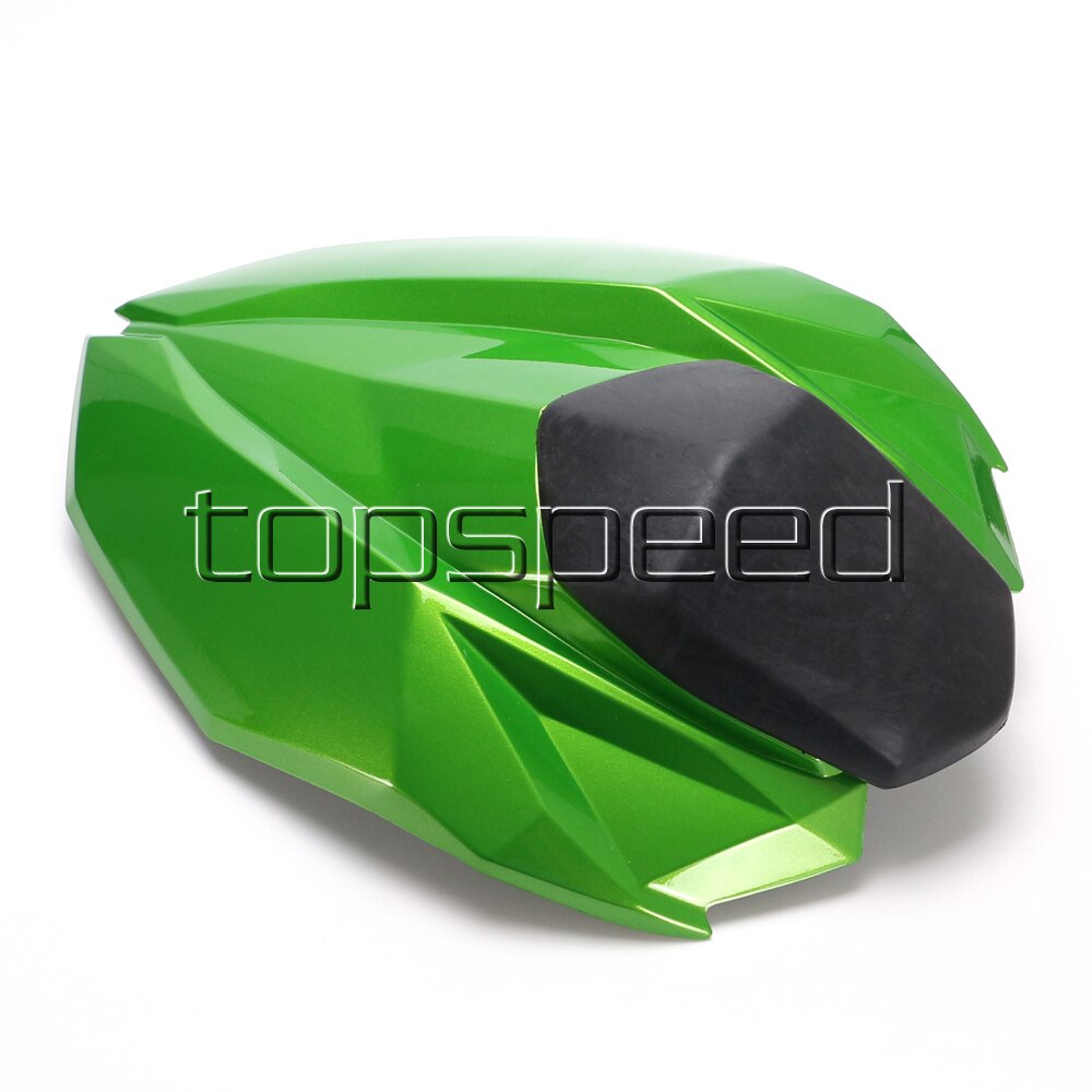 Cubierta verde para asiento trasero de motocicleta, capucha para Kawasaki Z800