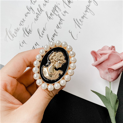 Galvaniseren Shiny Gsm Houder Parel Vouwen Lui Desktop Houder Geschikt Voor Iphone Xs Grip Krimpen Mobiele Telefoon Houder: 2