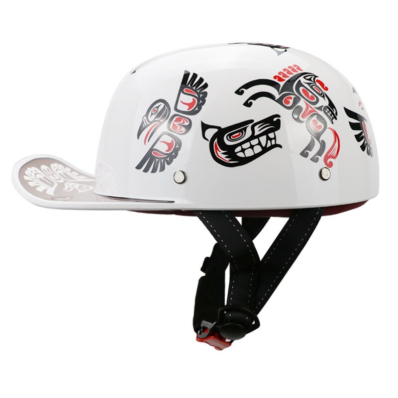 MT Soul - Casco semi-integrale da moto, per scooter, scooter, Bobber Mofa, Chopper Retro Cruiser Vintage Pilot Biker ECE 22.05