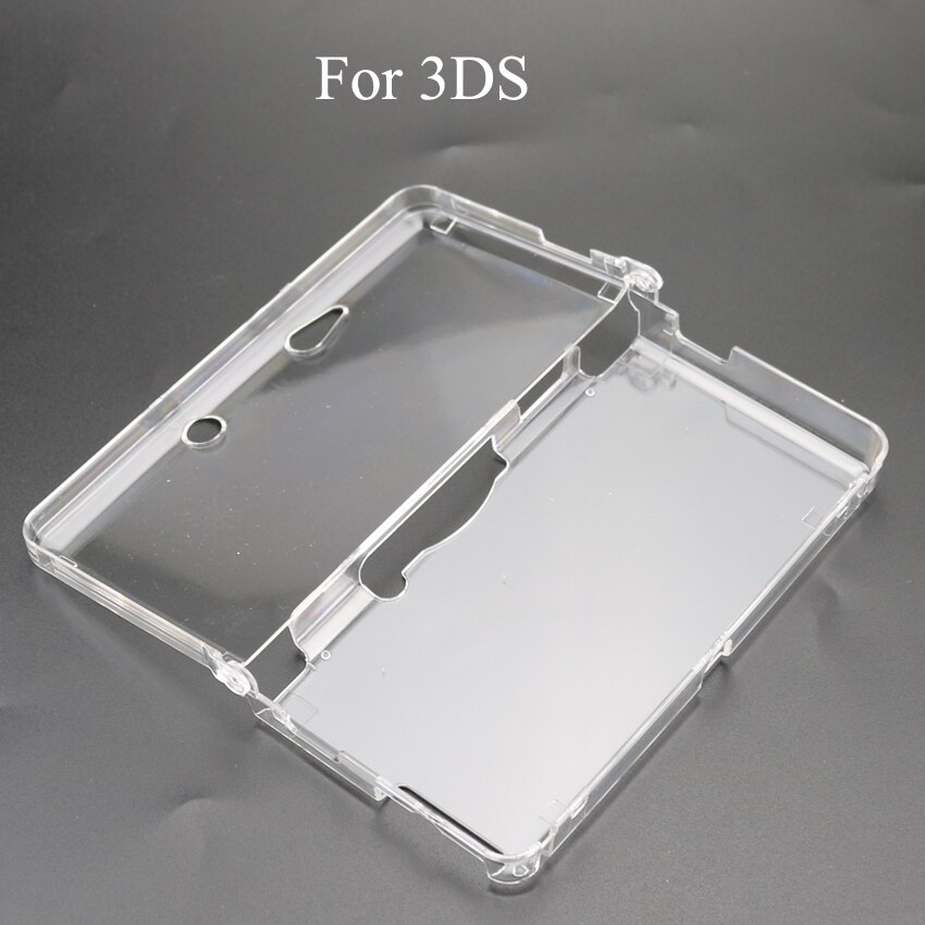 Jcd In Bulk Plastic Clear Crystal Beschermende Hard Shell Skin Case Cover Voor Nintend 3DS 3DS/3DS xl 3DS Xl Console Games