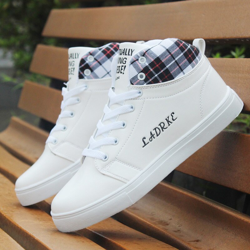 Britischen Wind Casual männer Winter Stiefel Solide Frühjahr und Sommer Herren Winter Schuhe Gummi Flache Beiläufige Winter Stiefel: WHITE / 7.5