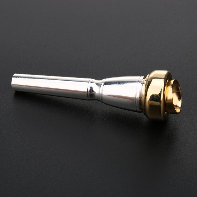 Trumpet Mouthpiece Gold Lacquer Trumpet 8 Sizes Convertible Trumpet Mouthpiece 2B 2C 3B 3C Bach Beginner Musical Trumpet Parts