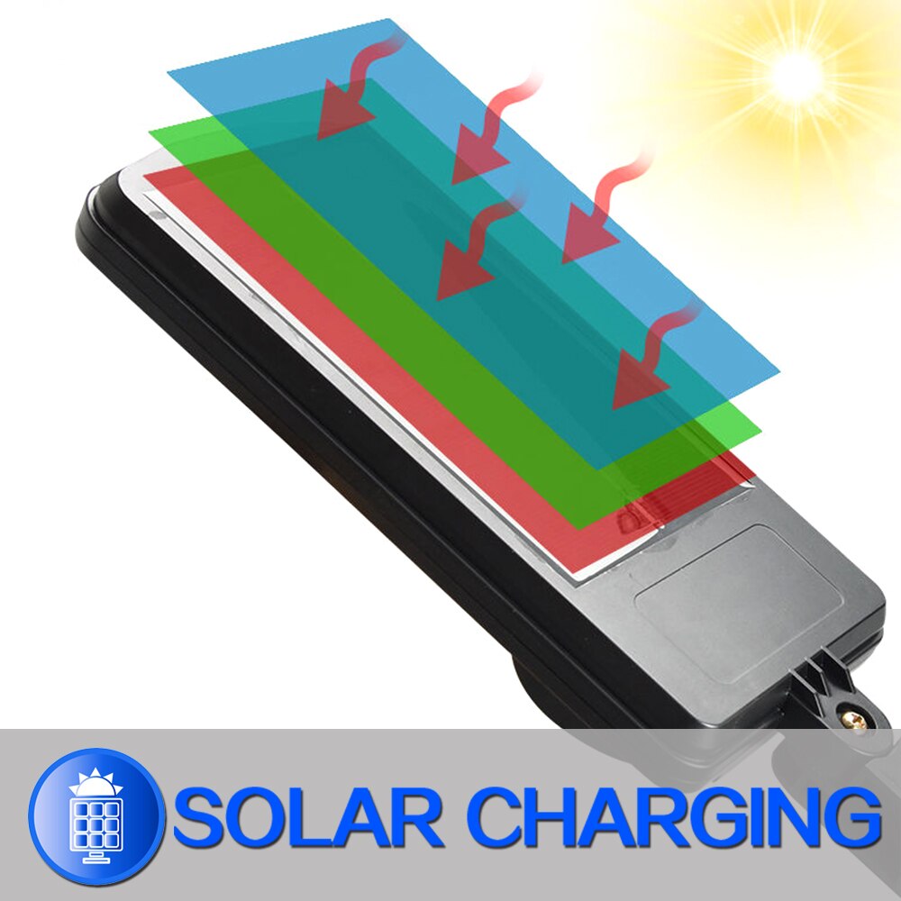 Luz Solar de 5000 lúmenes, lámpara de pared impermeable, Sensor de movimiento PIR, luz Solar, lámpara solar Solar para decoración de jardín