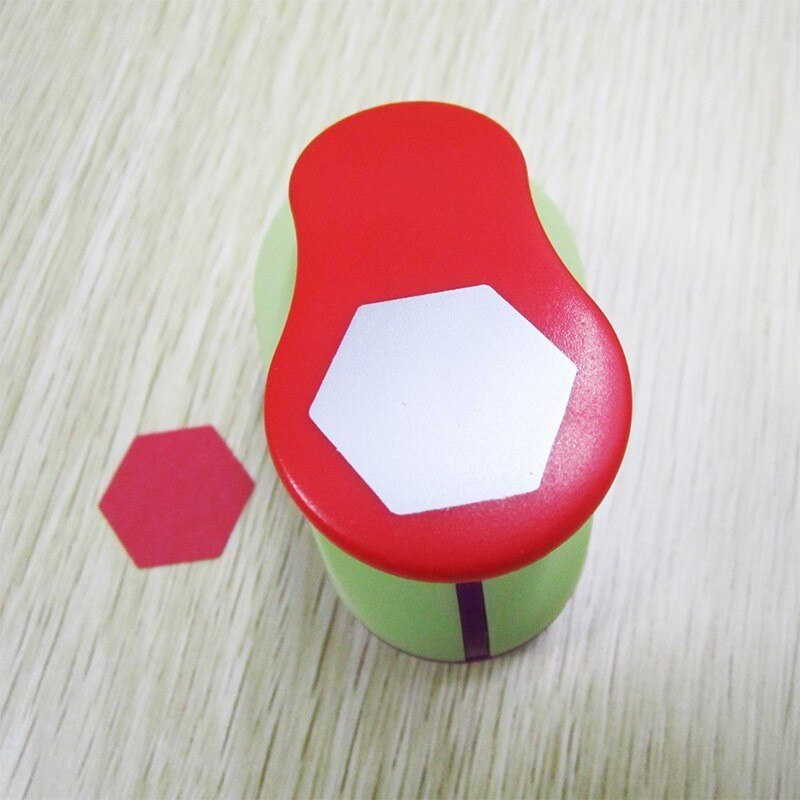 Large Bird A Punch Flower Craft Hole Puncher Scrapbooking Punches Heart Shape Paper Embossing For Card Making 2.3 - 2.5cm: hexagon