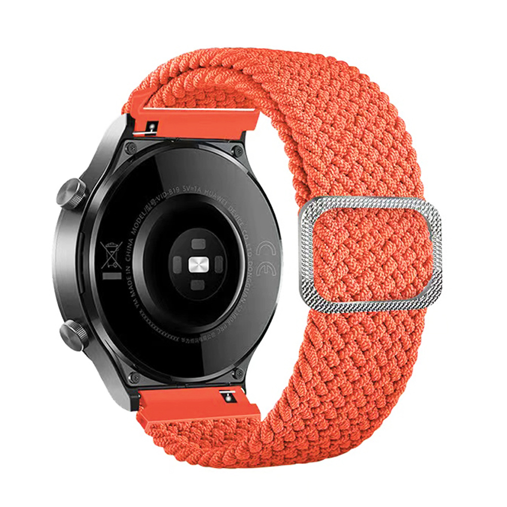 20 mm 22 mm nylon sportband voor AMAZFIT BIP 6 5 GTS 4 mini GTS/GTR 4 3 2E ademende armband BALANS 2 actieve 2 Stratos 3 band: Licht Beige / 14mm