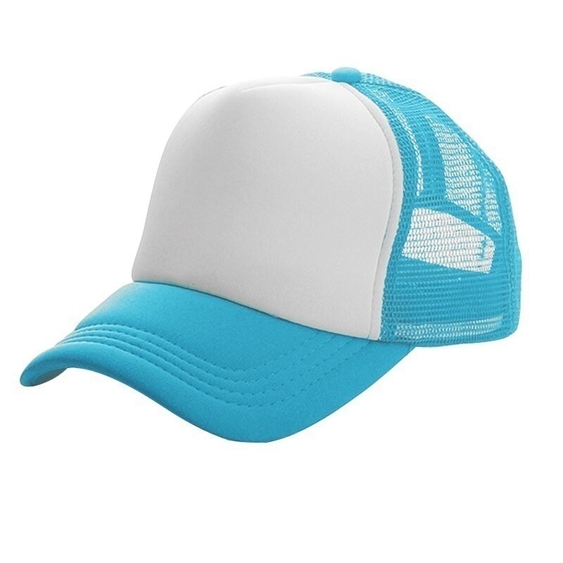 Summer Patchwork Men's Baseball Cap Mesh Caps Women Hat Casual Hip-Hop Baseball Golf Adjustable Women's Cap