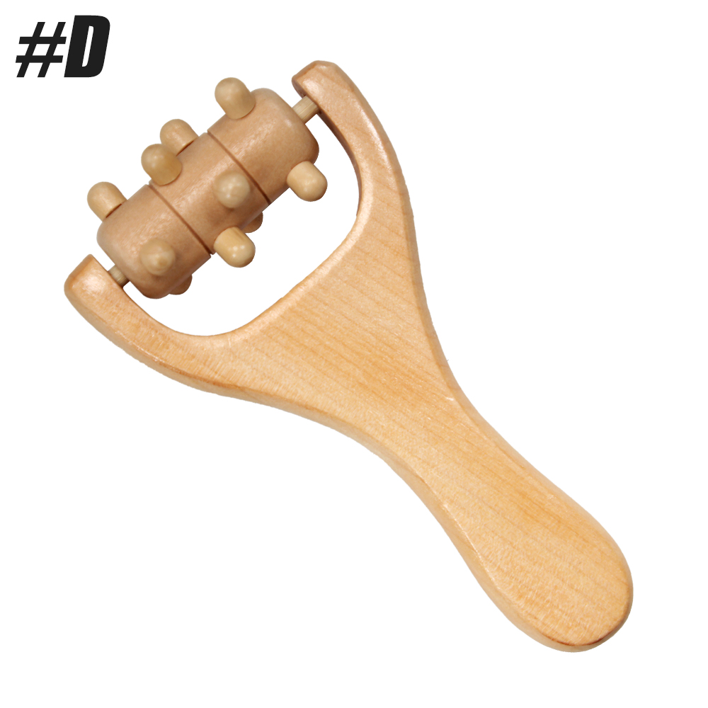 1 Stück Massageroller aus Holz, sofort selbstmassageende Taille, Oberschenkel, Beine, Hände, Ganzkörper-Rolle-Werkzeug, Massagegerät, DIY Maderotherapie: Wein verrotten