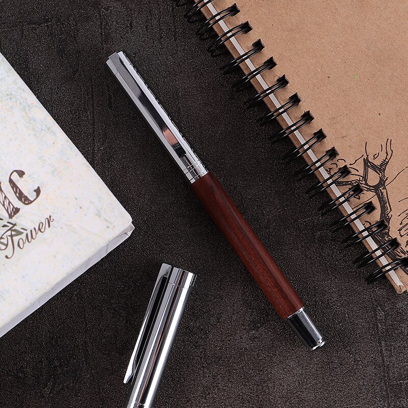 Nice Smell Rosewood Brand Ink Fountain Pen Writing Signature Pen Buy 2 Pens Send
