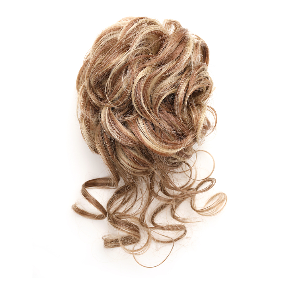Chignon chignon désordonné synthétique, pince à griffes, chignon bouclé, chignon ondulé, longue barbe, queue de cheval ébouriffée, chouchou pour 03/Wear: P1B/30