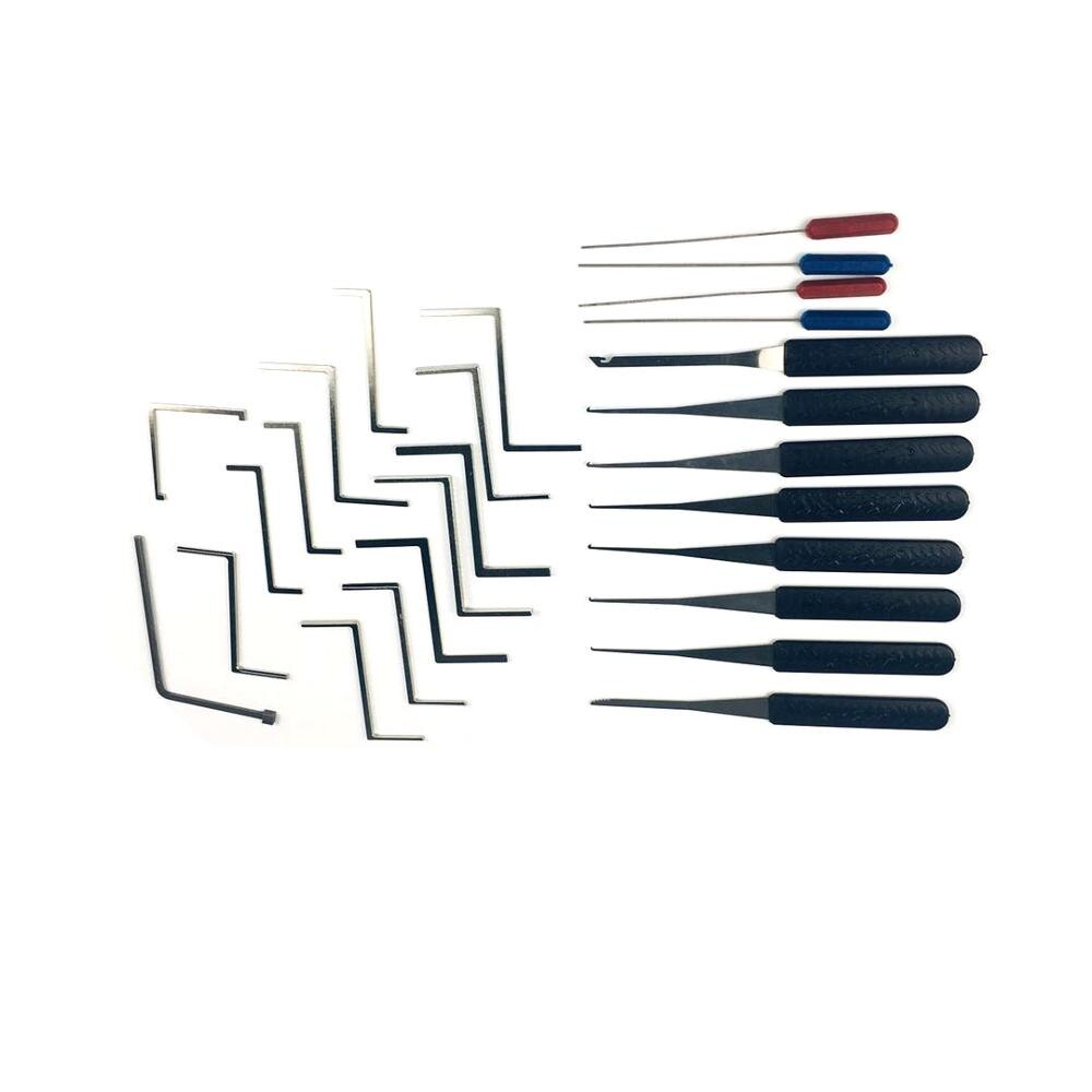 14pcs HUK Tension Tools Wrench Tool with Broken Key Remove Tools PickingTool Kit