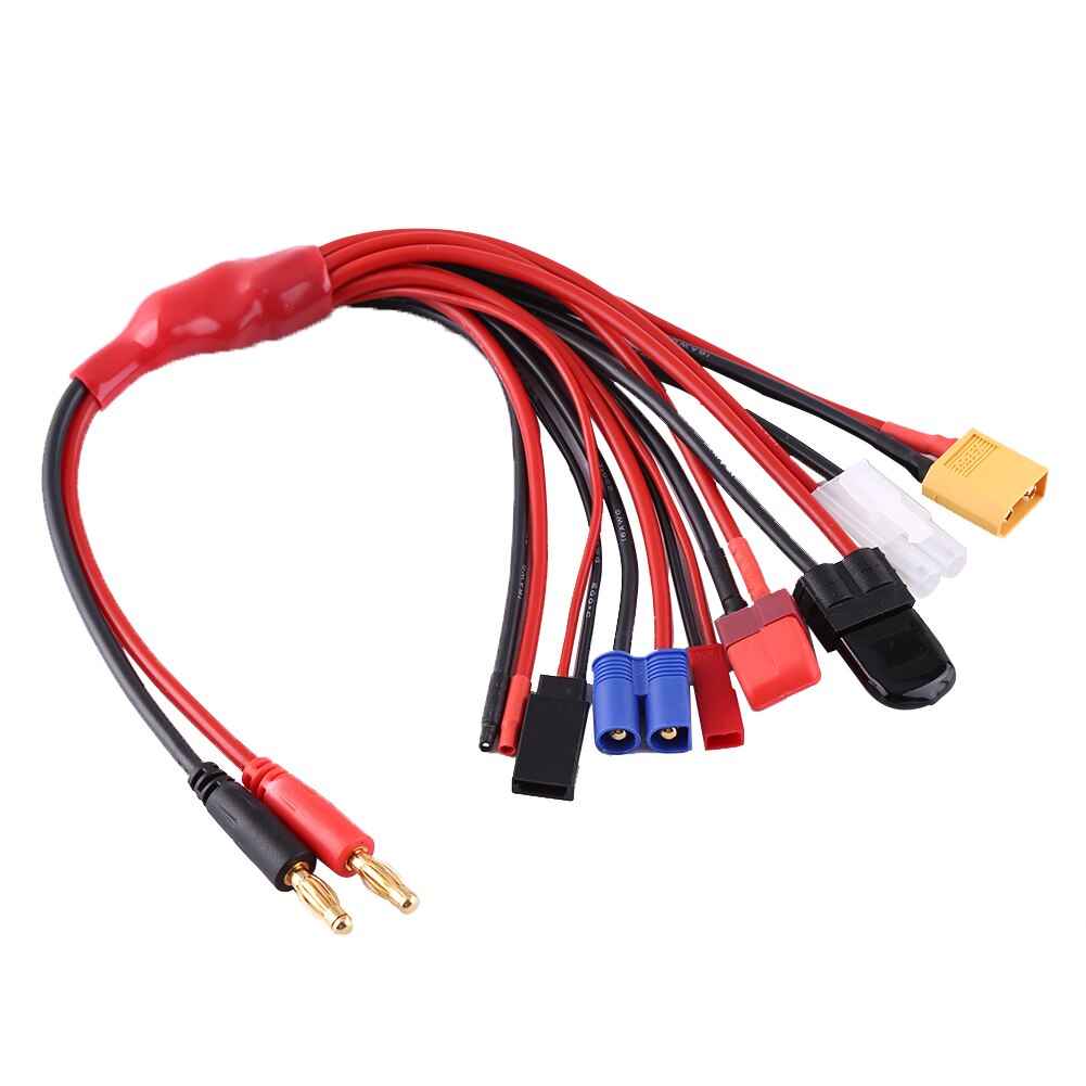 8in1 Lipo Battery Multi Charging Plug Convert Cable Line Multifunctional Convert Charger Cables For IMAX B6 Chargers
