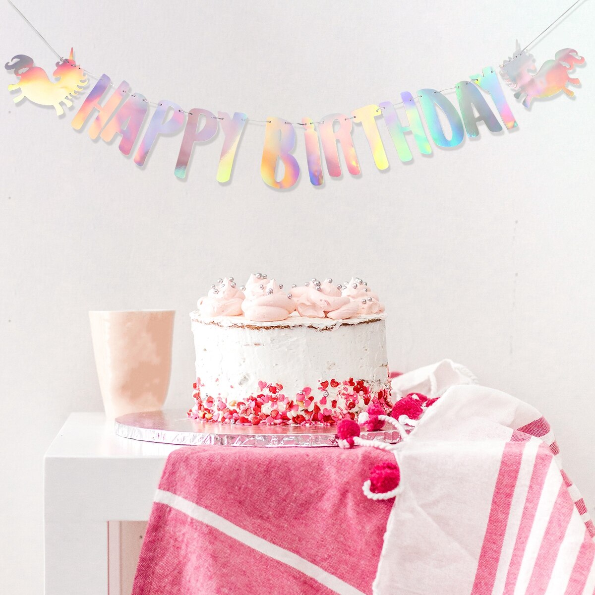 Reccisokz Lot De 40 Sacs Cadeaux Licorne Mignons - Idéaux Pour Anniversaires, Fêtes Prénatales Et Soirées Thématiques