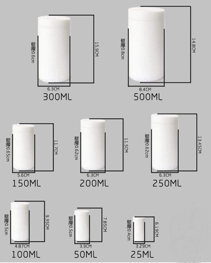 5-500ml PTFE Chamber Synthesis Liner Body In Hydrothermal Synthesis Autoclave Reactor Lined Vess