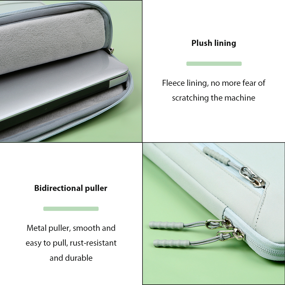 Ridsefast laptop-etui til dell lenovo hp oxford-stofmateriale computeretui 13.3in 14.6- i- 15.6in vandtæt ipad-tilbehør
