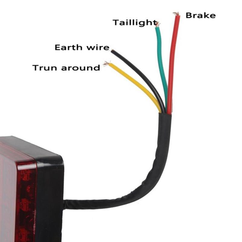 Led Auto Achterlicht Voor Auto Truck Onderdelen Verlichting Caravans Lampen Voor Trailer Achter Auto Truck Rear paar